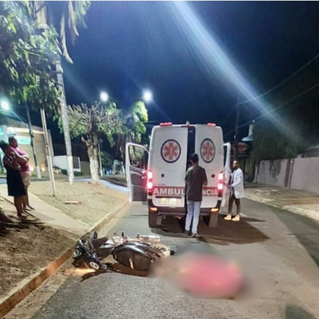 Imagem de compartilhamento para o artigo Jovem bate moto contra árvore e morre em Paraíso das Águas da MS Todo dia